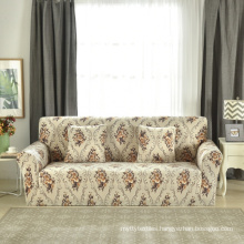 pringted I shape shaped velvet stretch 3 set pulsh sofa cover covers  for living room